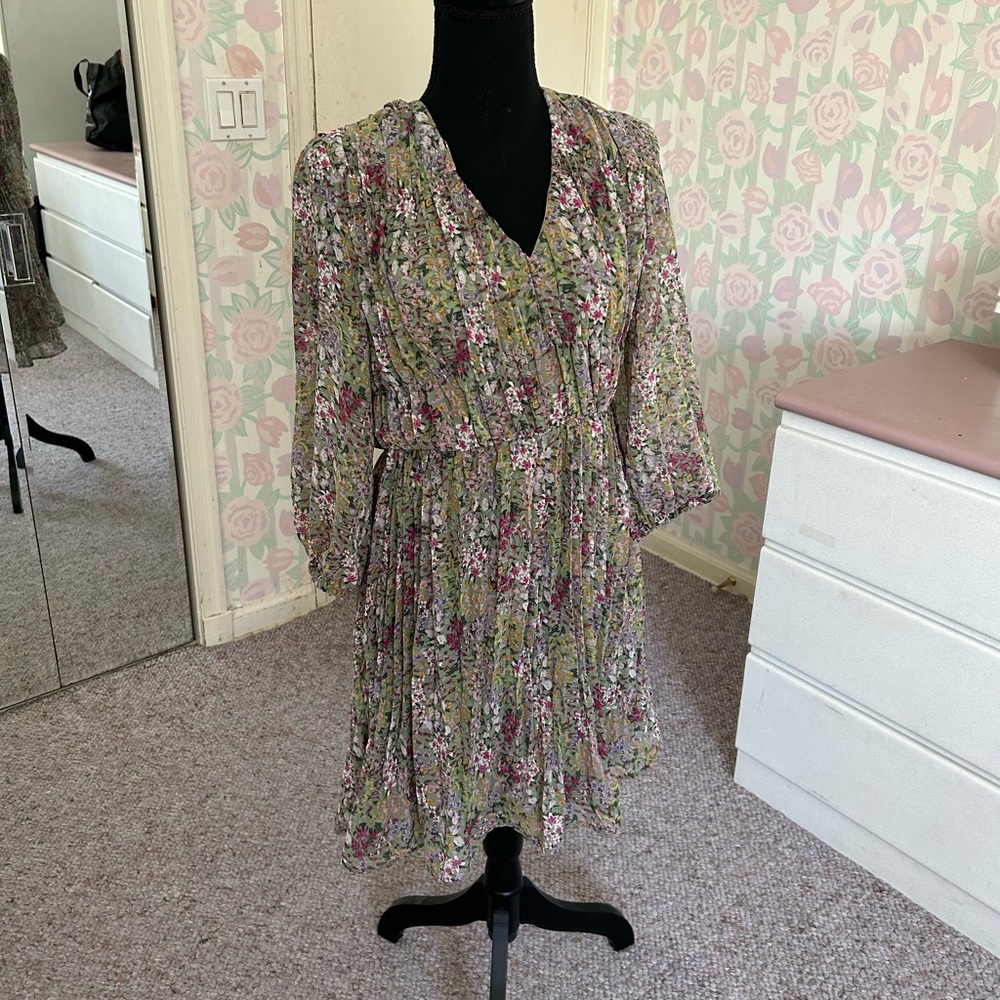 MANGO Size small floral dress